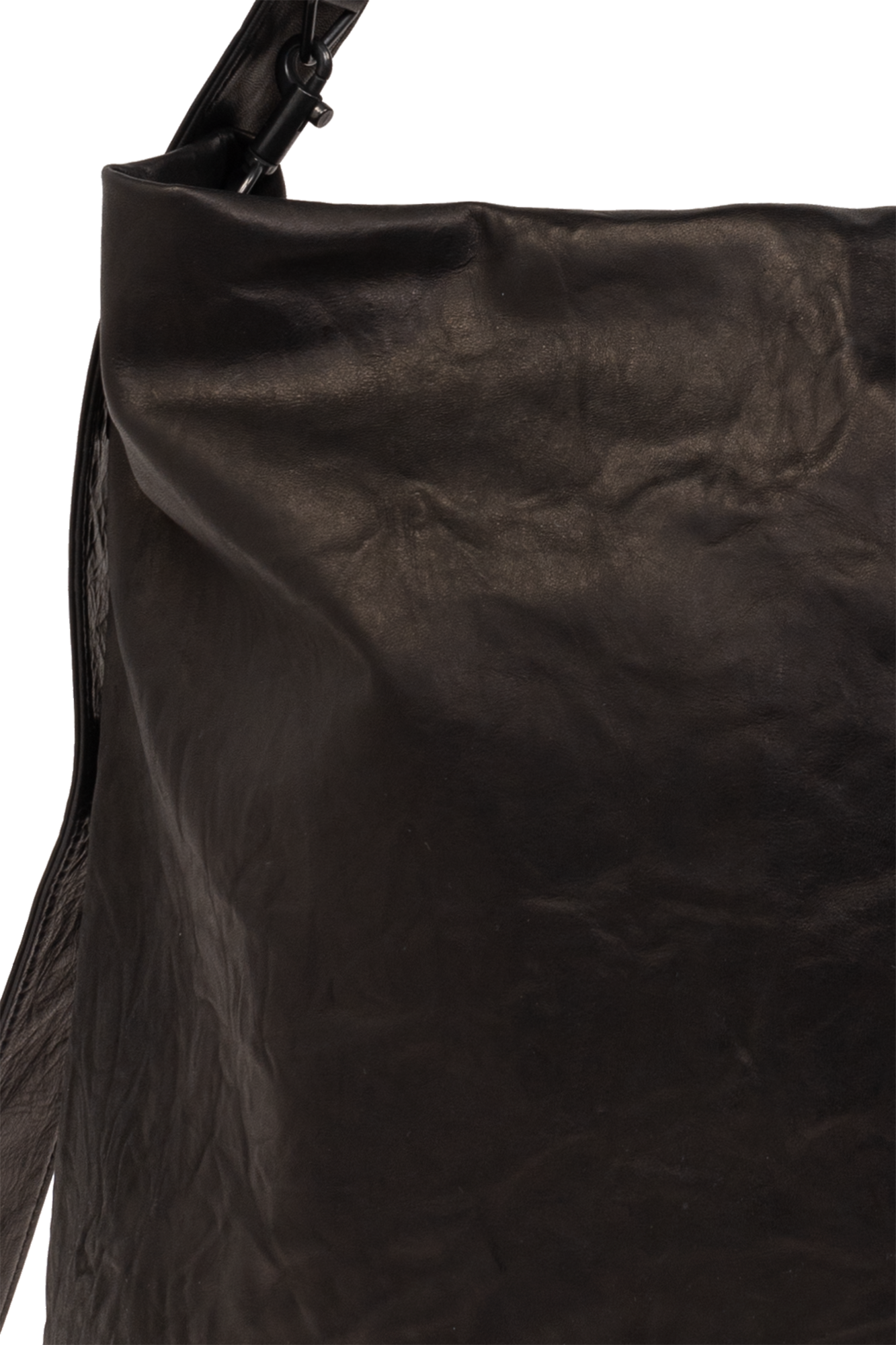 Black Leather shoulder bag Yohji Yamamoto - Numero 10 Bags Black Leather shoulder bag Yohji Yamamoto - Numero 10 Bags